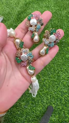 Rs 2950 Designer Necklace Set Rs 2950 Designer Necklace Set